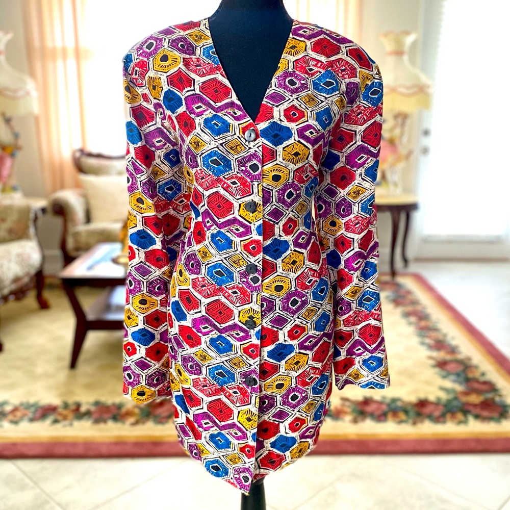 Vintage Diane Gilman Silk Blouse
